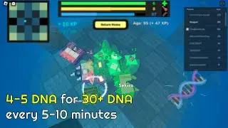 FASTEST WAY TO EARN DNA (Roblox Evolve)