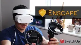 Dell Visor Microsoft Mixed Reality Headset and Enscape for Architectural VR