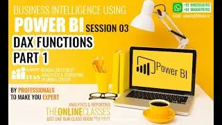 Session 3 - DAX Functions Part 1