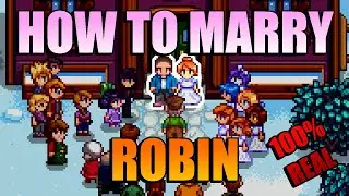 How To Marry Robin In Stardew Valley │ Stardew Valley