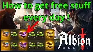 How to get free stuff on Albion Online every day ! (Easy + fast)