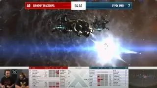 EVE Online - AT10 Day 6 Match 14 - Suddenly Spaceships. vs Gypsy Band