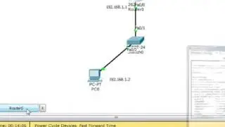 Static routing between cisco routers using packet tracer