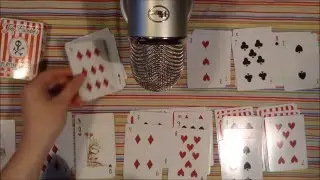 ASMR Solitaire with Tim Burton Playing Cards [No Talking] [Shuffling, Tapping, Ear to Ear]
