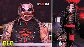WWE 2K24 The Fiend Bray Wyatt DLC Championship Entrance, Signature & Finishers Showcase!