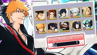 USING THE BEST EVER CHOOSE A ★5 SUMMON TICKET! ANIME BROADCAST CELEBRATION! Bleach: Brave Souls!