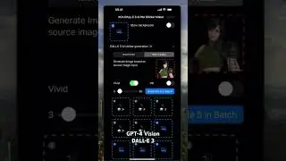 Build GPT-4 Vision & DALL•E 3 AI Sticker  SwiftUI iOS App #iosdevelopment #swiftui #gpt4 #dalle3