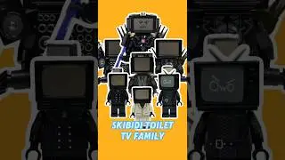 LEGO Skibidi Toilet - TV Family Minifigures (Titan TV Man)