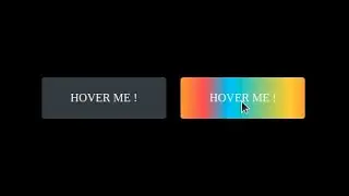 CSS Glowing Gradient Button Animation Effect on Hover - CSS Animation Effects