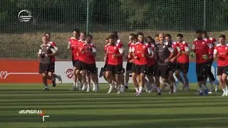 საქართველოს ეროვნული ნაკრები უეფას ერთა ლიგის სექტემბრის მატჩებისთვის მზადებას განაგრძობს