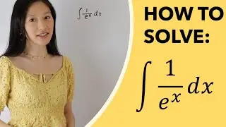 Integral of 1/e^x | Math with Janine