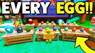 EVERY EGG FOUND!! | Roblox Bedwars