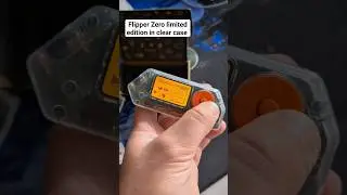 Unboxing Flipper Zero limited edition in clear case