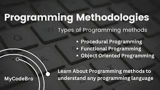 Programming Methodologies || Programming Methods in Hindi