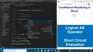 Conditional Rendering in React : Tutorial for Beginners #10