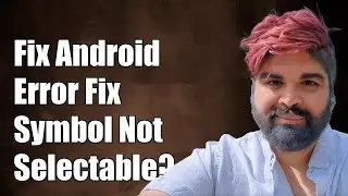 Fix Android Error: Cannot Resolve Symbol '?attr/selectableItemBackground'