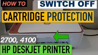 Hp Cartridge Protection Remove, Disable, Turn off, Reset or Turn On To Use in Other Printer.