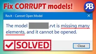 Revit Snippet: Fix corrupt model with too many missing elements