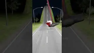 Skibidi Toilets Huge Hammer Hill Crush – BeamNG.drive