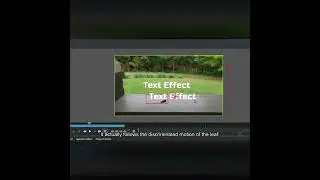 Kdenlive - How to Make the Floating Text Visual Effect (SHORT)
