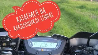 Катаемся на квадроцикле Linhai по новым местам #linhai #linhai550 #linhaiyamaha