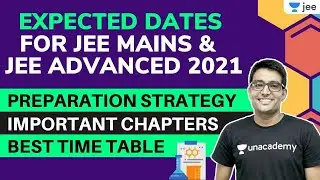 Expected Dates for JEE Mains & Advanced 2021 | Unacademy JEE | JEE Chemistry | Ashwani Tyagi