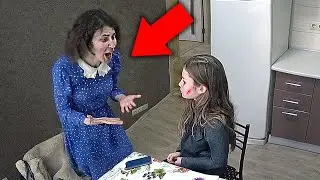 Няня ИЗБИЛА дочку. Издевается нам ШКОЛЬНИЦЕЙ а4. Няня СБЕЖАЛА из ПСИХУШКИ а4. РАЗБОРКИ с МАМОЙ