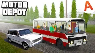 Пьяный Водитель Напал на мой ПАЗ 3205 - Motor Depot (мобильные игры)