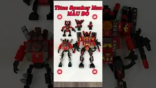 Mua Hết LeGo Titan Speaker Man Màu Đỏ 😎 #skibiditoilet #lego #speakerman