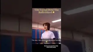This Boy Just “Saved” The Entire School 😨 