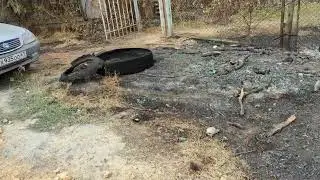 Устроил пожар! Холоп решил сжечь дома и постройки!