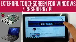 External HDMI Touchscreen for Windows & Raspberry Pi
