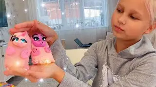 АЛИСА создаёт ИГРУШКИ своими руками из носков и воздушного пластилина!