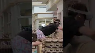 Naughty VR in Library Prank!