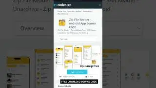 zip reader Android app source code  #androidappdeveloper #androidstudio #android