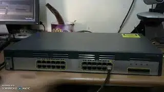 Switch Hub Cisco Catalyst 3750G 24 port plus 4 port sfp