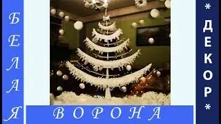 Как нарисовать НОВОГОДНЮЮ ЁЛКУ на окне. Гуашь. Хорошее настроение и окно!