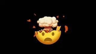 Exploding Head Free animated emoji Green screen all faces - Intro Video Maker