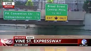 6ABC Philadelphia Action News - 9/2/21 Aftermath coverage of Hurricane Ida Epic Flooding & Tornadoes