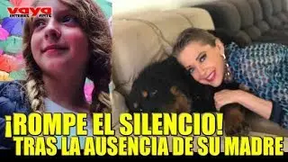 Hija de Edith González rompe el silencio y le envía mensaje a su madre