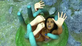 Sea Anemone Eats Moana