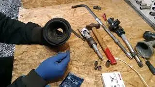 Replacement of the cross in the steering column. Volvo S60, S80, V70.