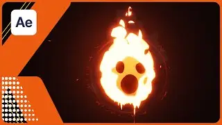 Animacion de Personaje y Fuego 2D en After Effects 🔥 (Sin Pugins)