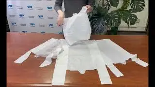 Пакеты майка белого цвета - купить в розницу от 1 упаковки | Упаковочная продукция ВебПак