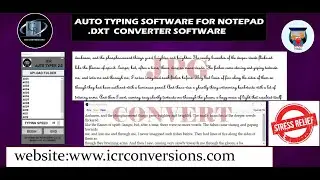 Auto Typer  Software For Notepad  DXT