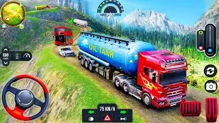 Oil Tanker Truck Driving Simulator - Heavy Cargo Transporter Truck Driver - Android GamePlay