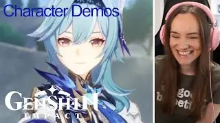 Reacting To All Genshin Impact Character Demos - Part 1