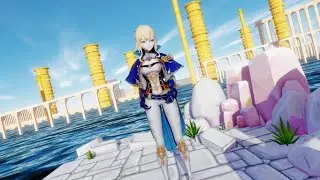 MMD Genshin Impact Emperor's New Clothes