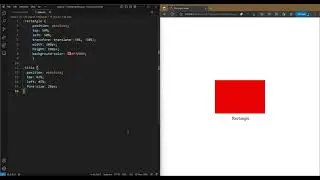 CSS Tutorial: Rectangle Shape 