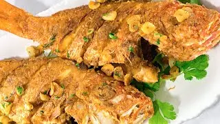 Crispy Fried Red Snapper - How to make Fried Snapper |  Let's Eat Cuisine